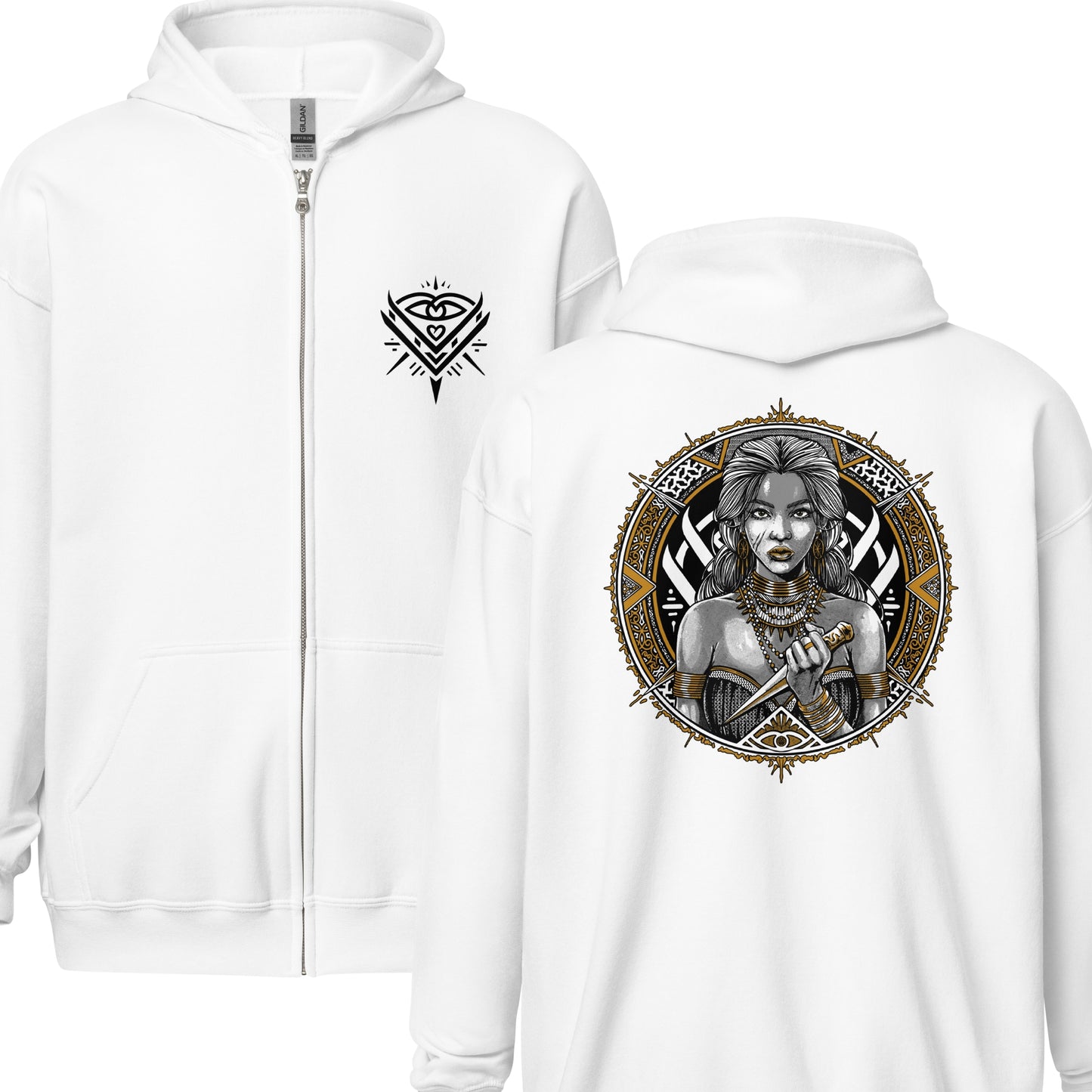 Sweat à Zip "Erzulie Dantor"