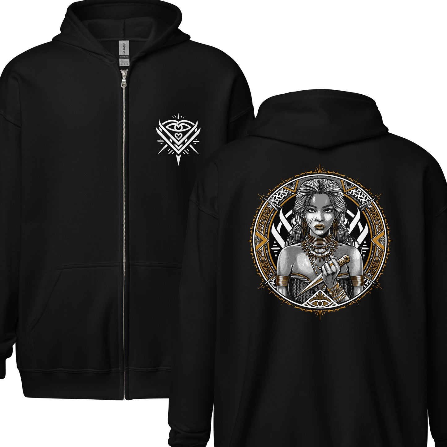 Sweat à Zip "Erzulie Dantor"