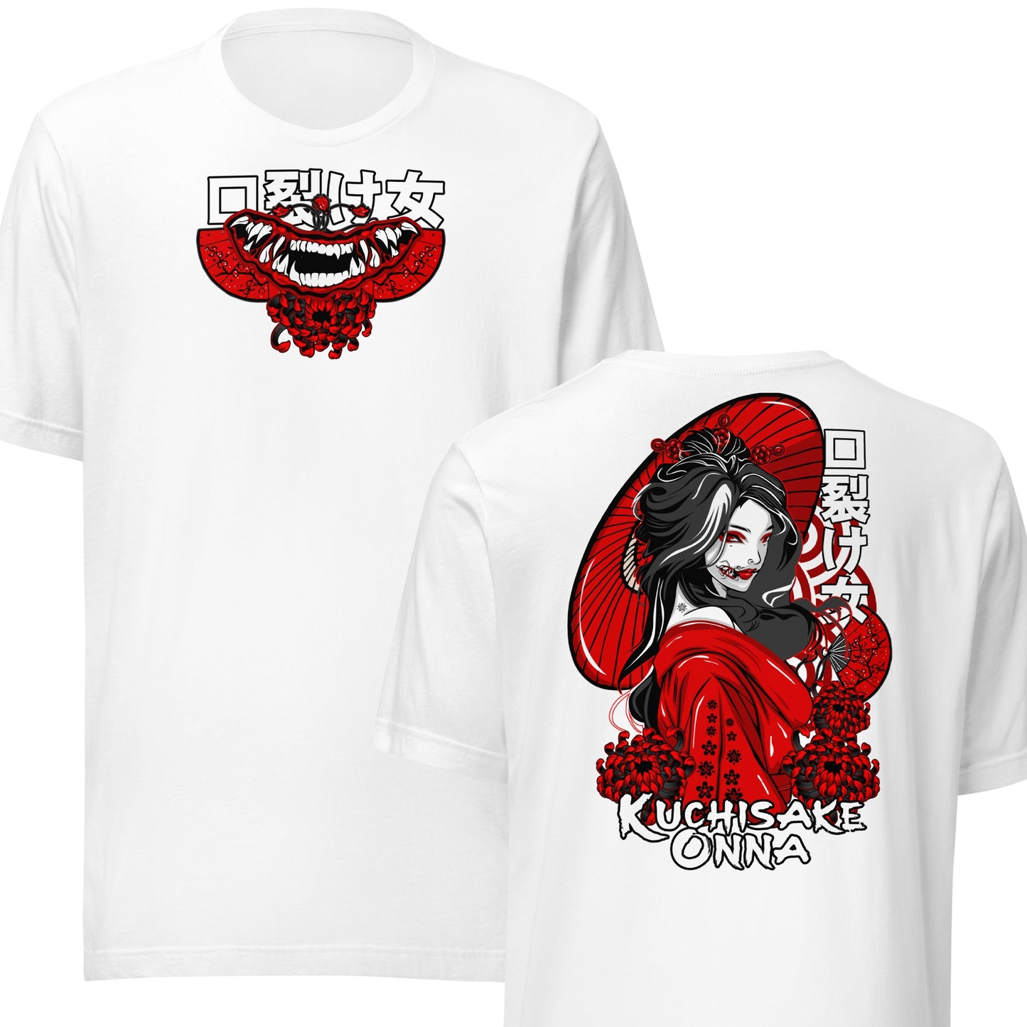 T-shirt "Yokai - Kuchisake Onna"