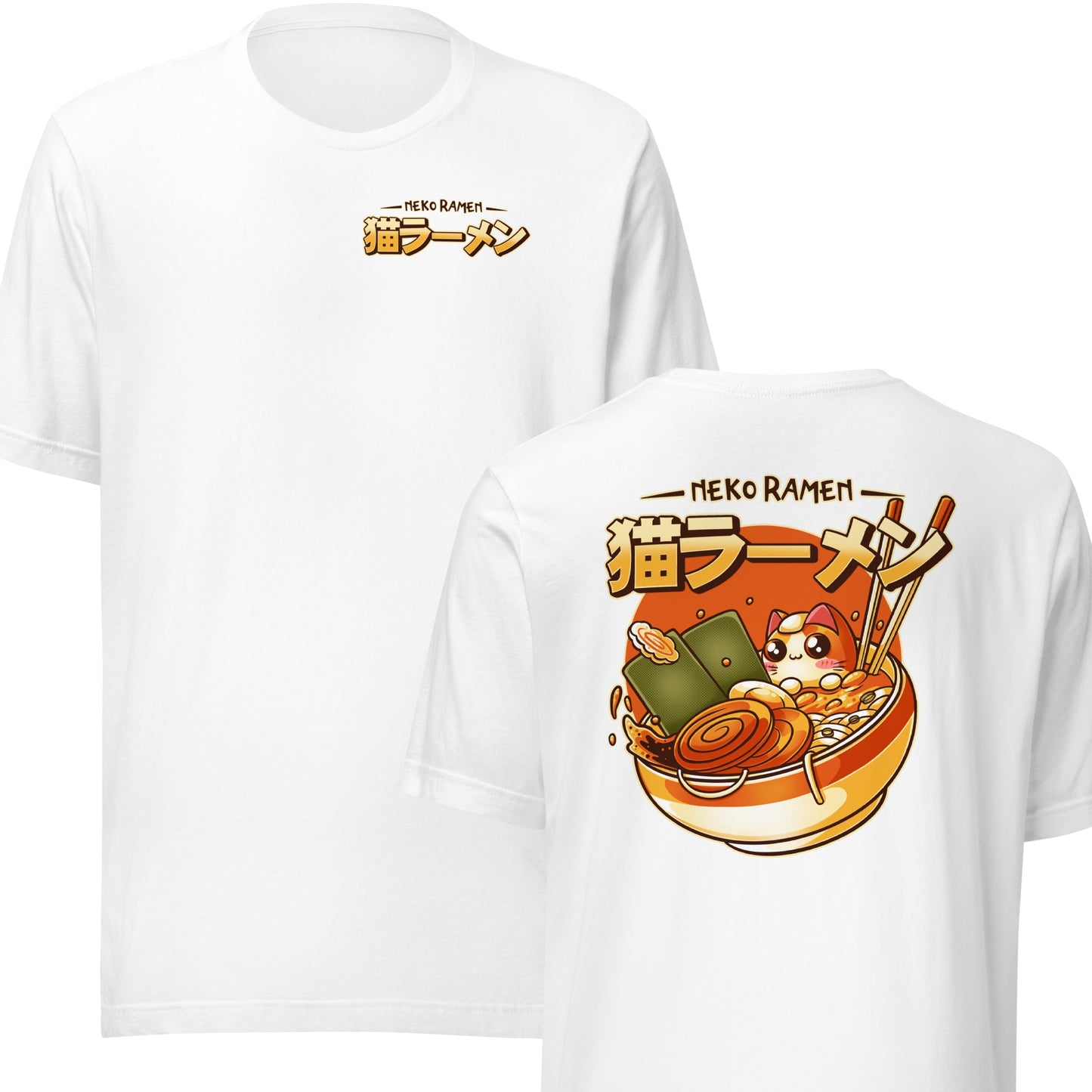 T-shirt "Neko Ramen" Reverse