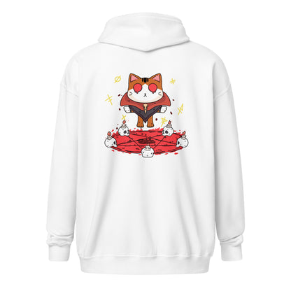 Sweat Zip "Culte du Chat"