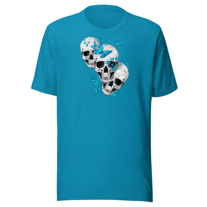 T-shirt "Crâne Papillon"