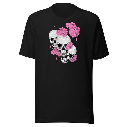 T-shirt "Crâne Cerisier"