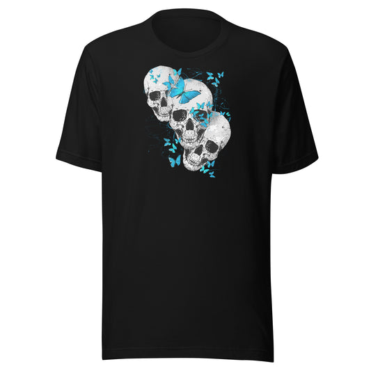 T-shirt "Crâne Papillon"