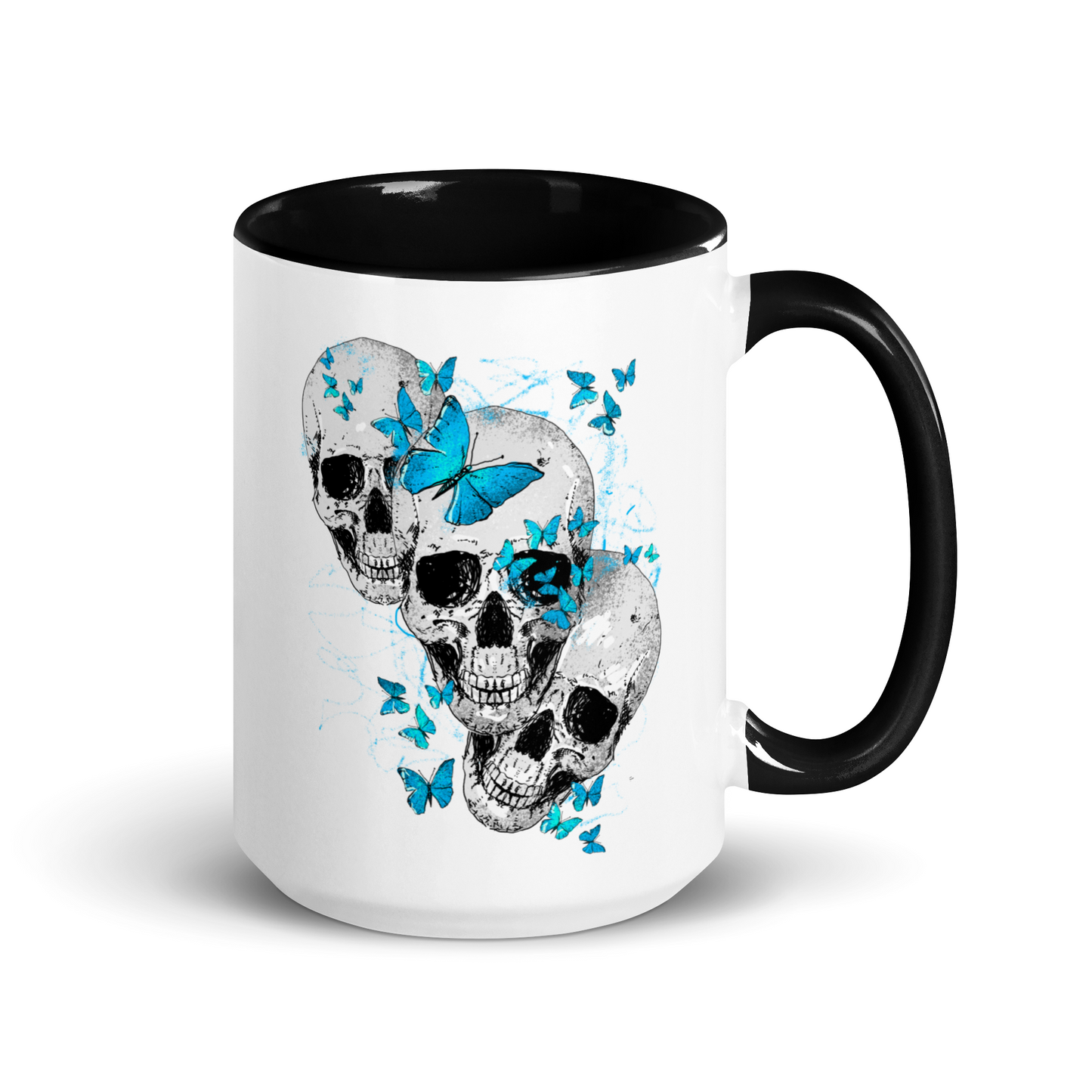 Mug "Crâne Papillon"